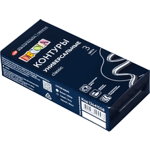 Контур акриловый универсальный "Декола classic", набор 3 цветов, 18 мл, тубы