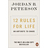 Книга на английском языке "12 Rules for Life", Jordan B Peterson
