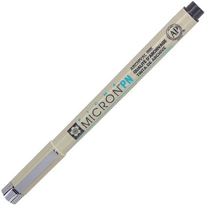 Ручка капиллярная "Pigma Micron PEN", 0.4-0.5 мм, черно-синий - 4