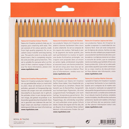 Набор цветных карандашей "Art Creation", 24 цвета - 5