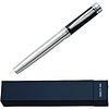 Ручка-роллер "Zoom", 0.5 мм, черный, серебристый, стерж. синий - 3