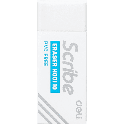 Ластик Deli "Scribe", белый - 2