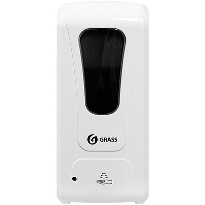 Диспенсер GRASS для мыла жидкого 1 л, сенсорный, пластик, белый