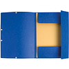 Папка на резинках "Manila", A4, 15 мм, картон, синий - 2