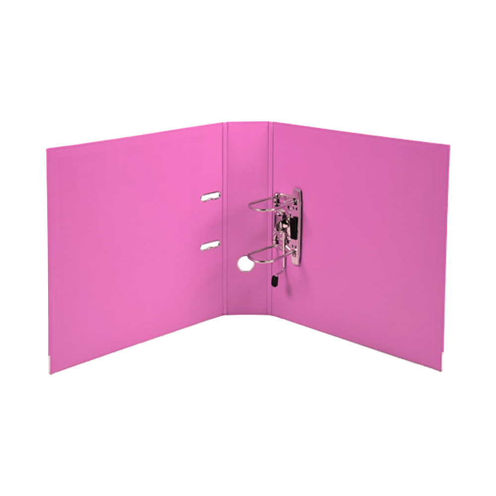 Папка-регистратор "Exacompta", A4, 80 мм, ПВХ, пастельный розовый - 3