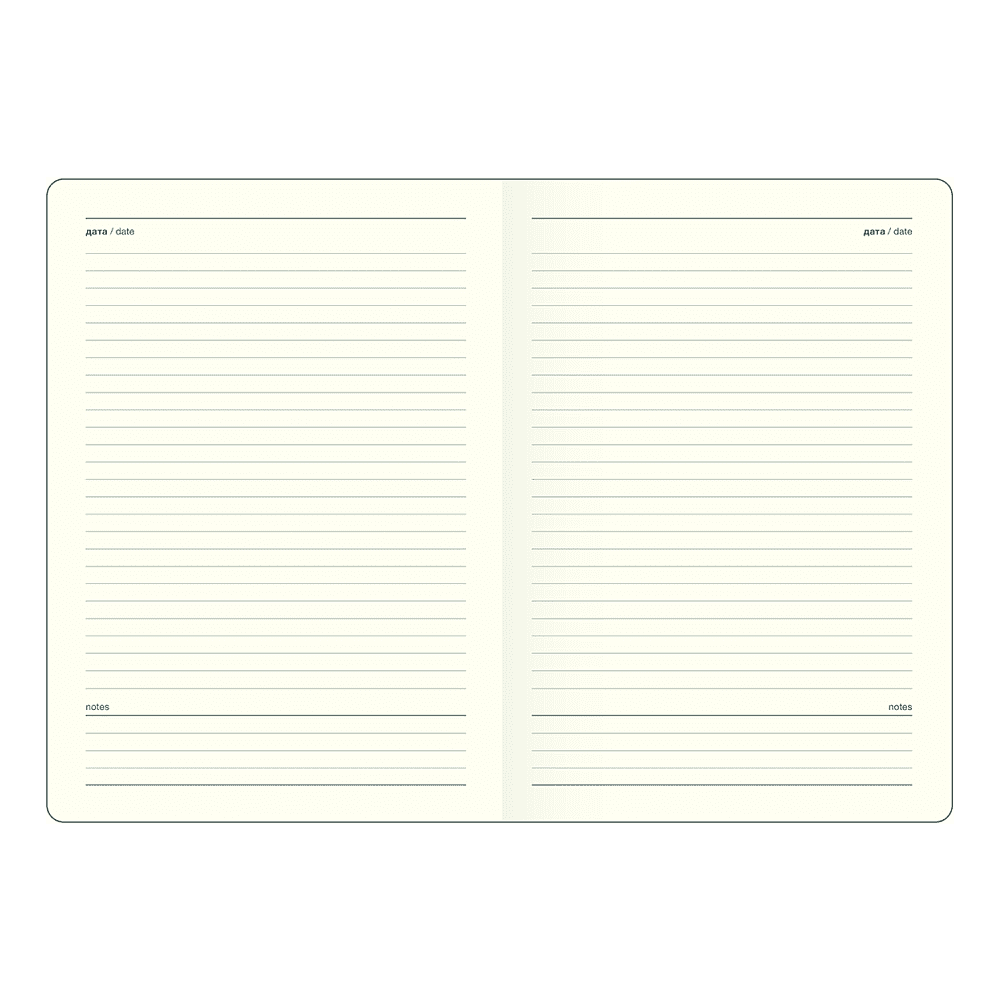 Ежедневник недатированный "Grace", А5, 320 страниц, черный - 2