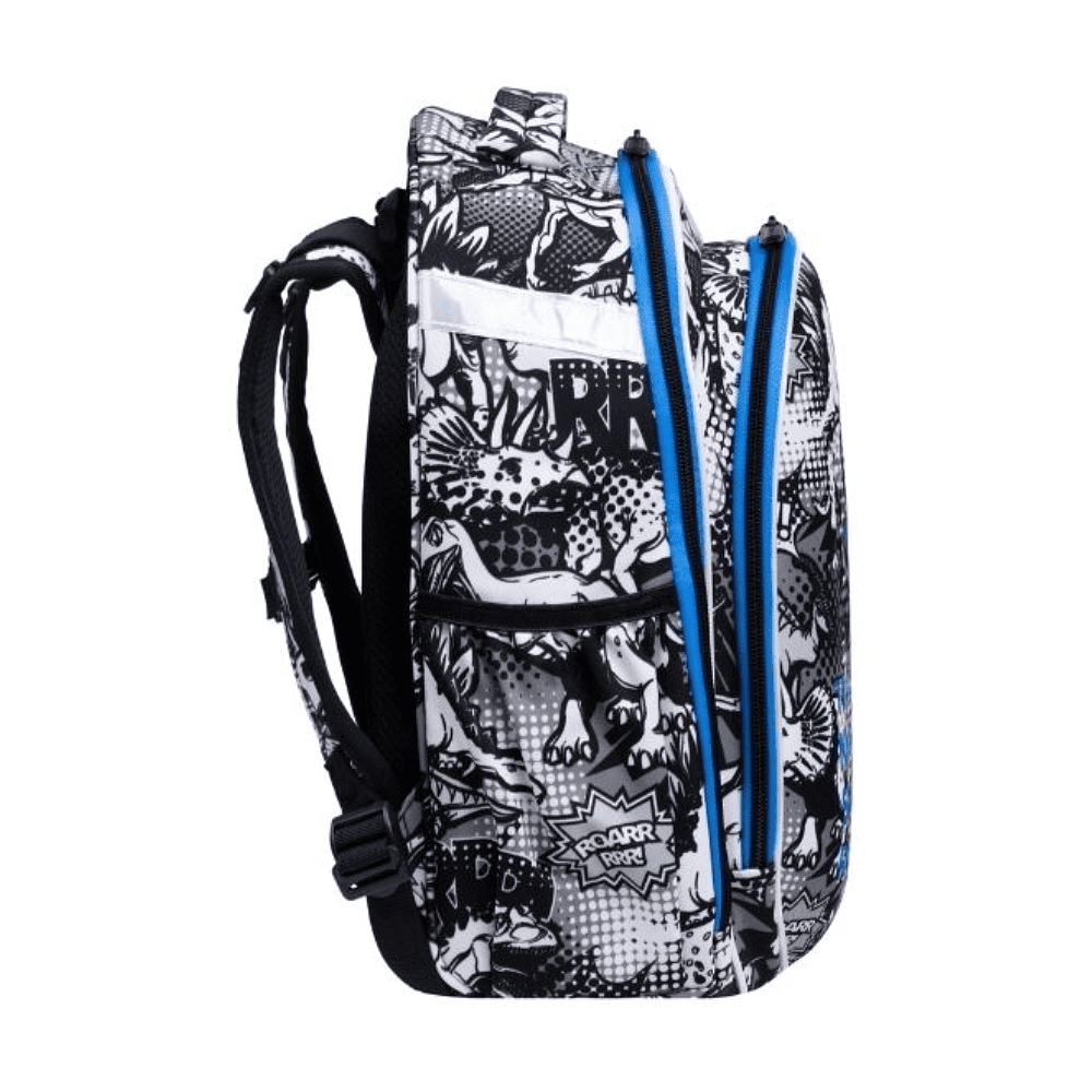 Рюкзак молодежный CoolPack "T-Rex", черный, синий - 2
