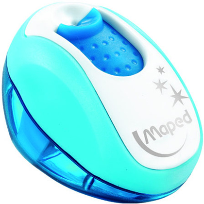 Точилка Maped "Clean", 1 отверстие, ассорти