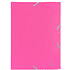 Папка на резинках "Exacompta", A4, 15 мм, полипропилен, розовый
