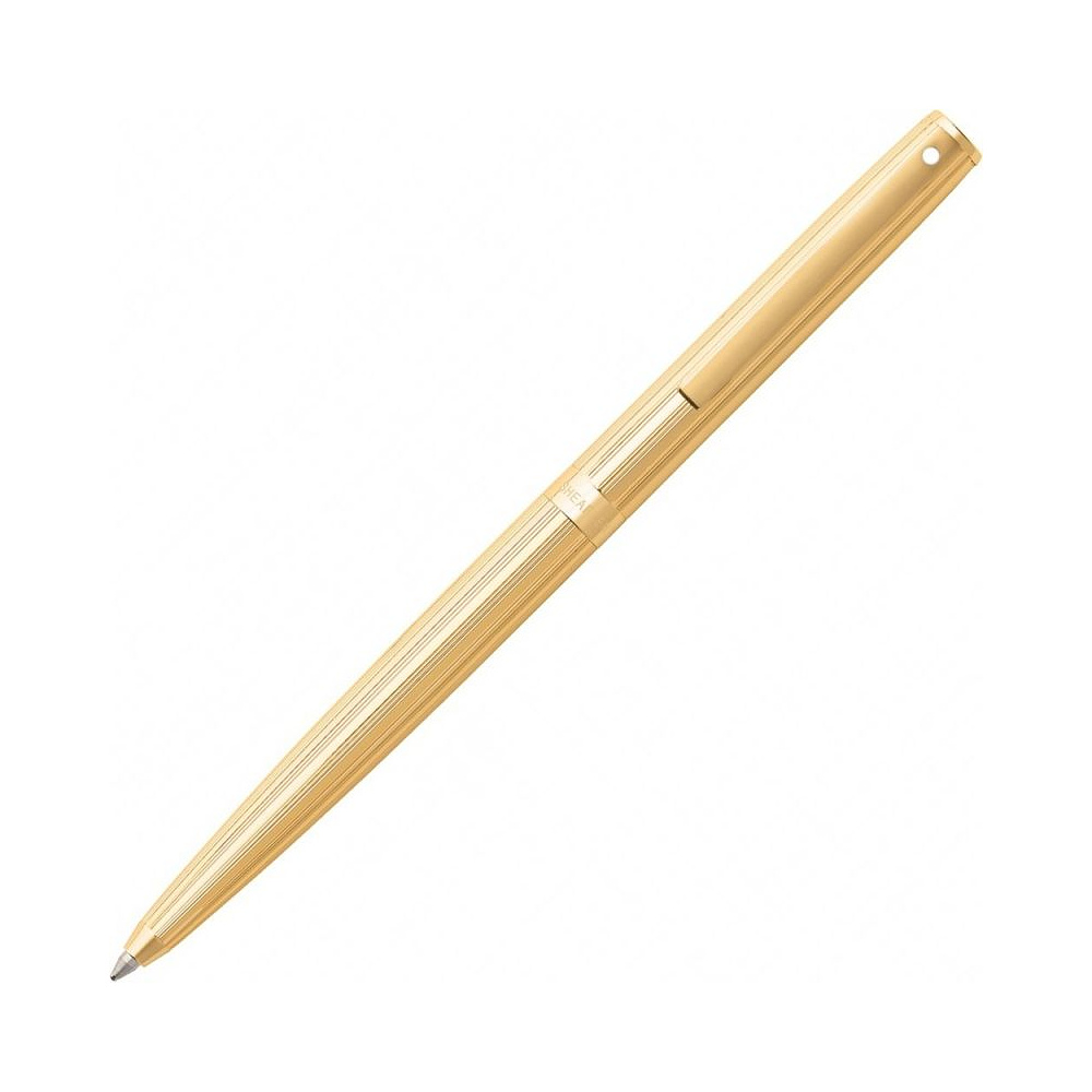 Ручка шариковая автоматическая "Sheaffer Sagaris", 0.7 мм, золотистый, стерж. черный