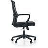 Кресло компьютерное SitZone U-069B, сетка, ткань, черный, 2 шт/упак - 4