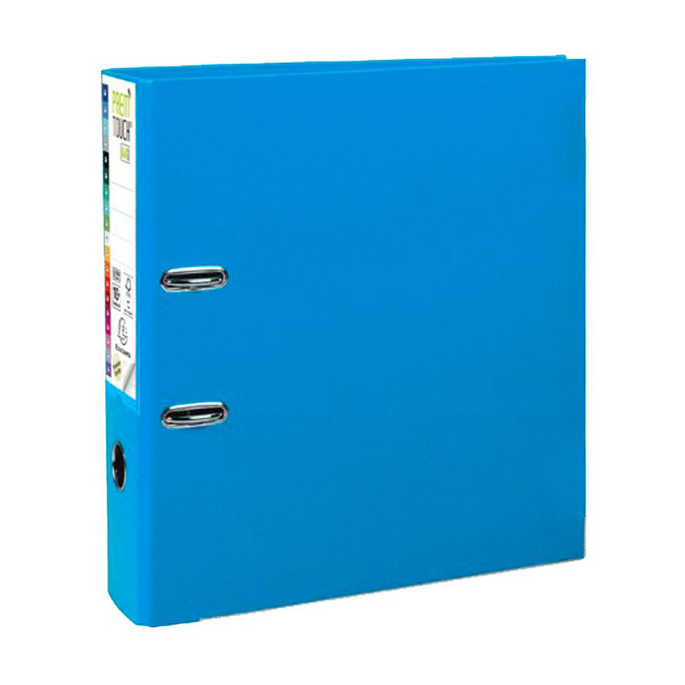 Папка-регистратор "Exacompta", A4, 80 мм, ПВХ, голубой
