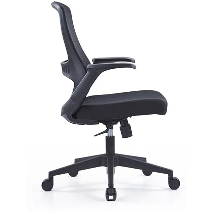 Кресло для персонала SitZone CH-526B сетка, ткань, пластик, черный - 3