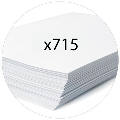 Папка-регистратор "Exacompta", A4, 80 мм, ПВХ, пастельный лиловый - 7