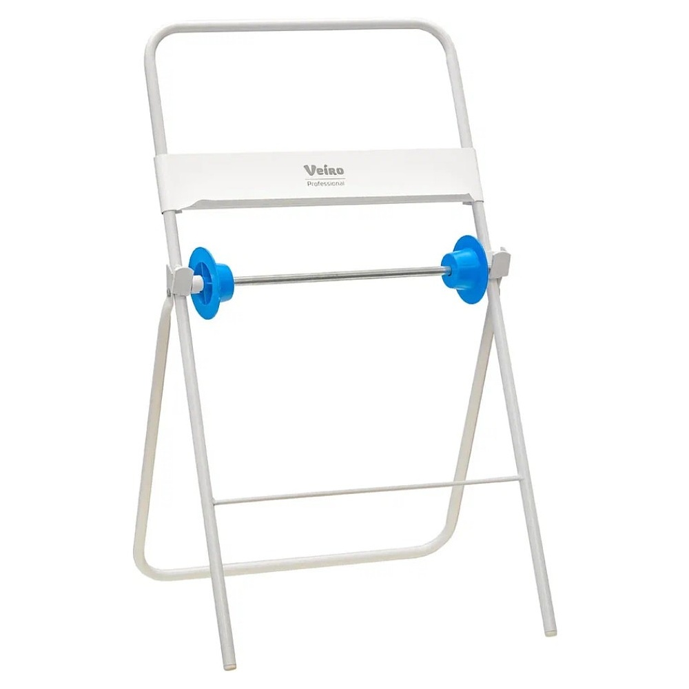 Диспенсер VEIRO Professional WIPSTAND, для протирочных материалов в рулонах, напольный, белый - 2