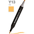 Маркер перманентный двусторонний "Sketchmarker Brush", Y13 сыр
