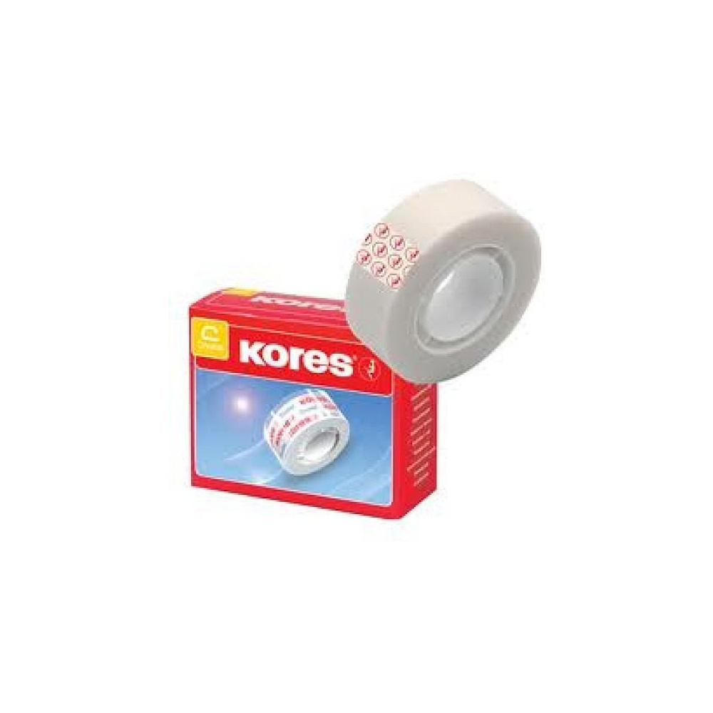 Клейкая лента "Kores", 19x33 мм/м