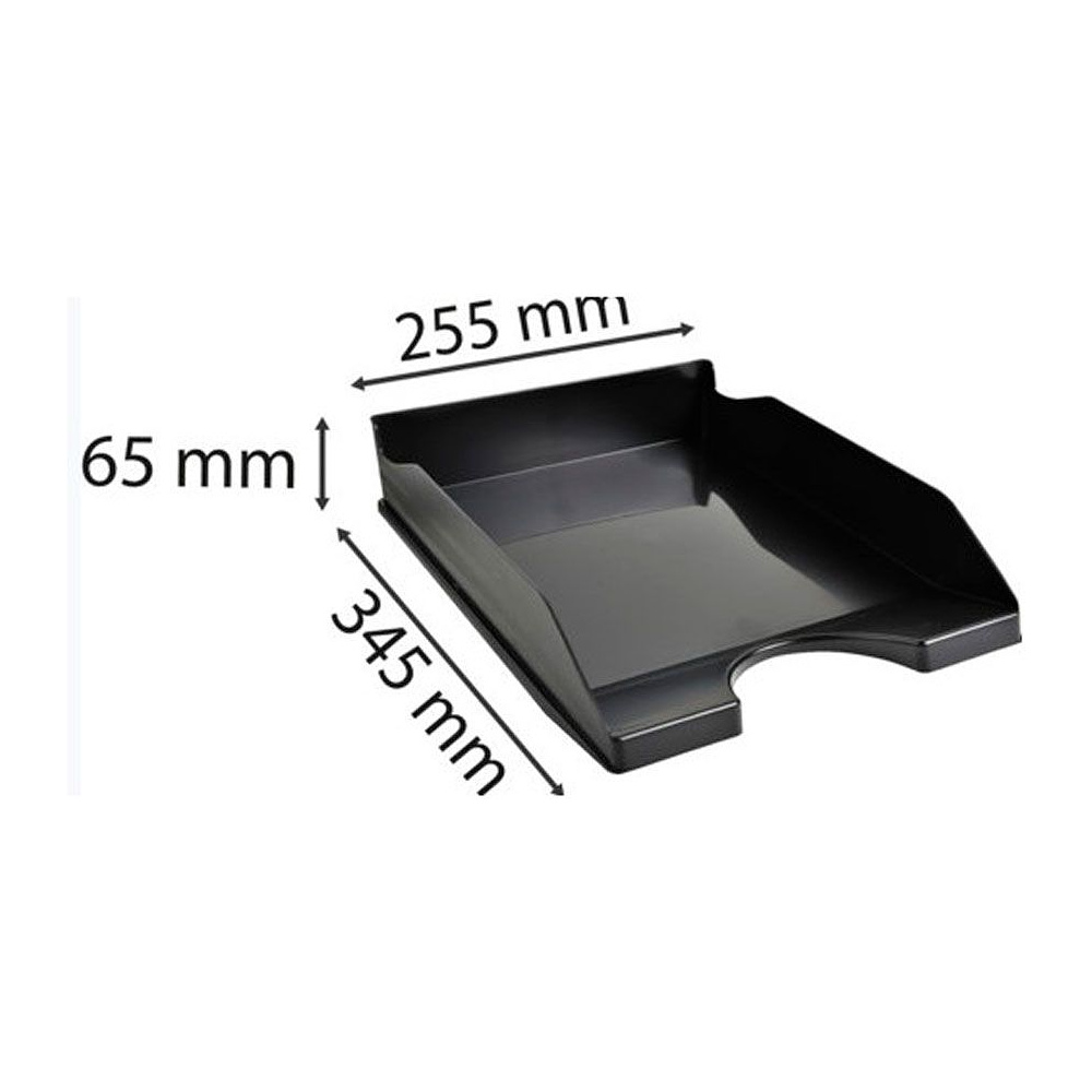 Модуль горизонтальный "Exacompta", черный - 3