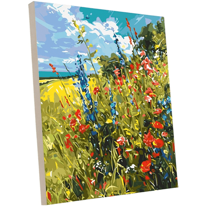 Картина по номерам "Цветочное поле"