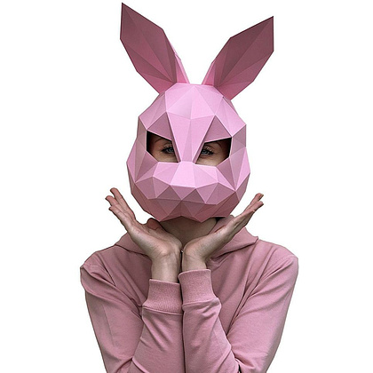 Набор для 3D моделирования "Заяц", розовый