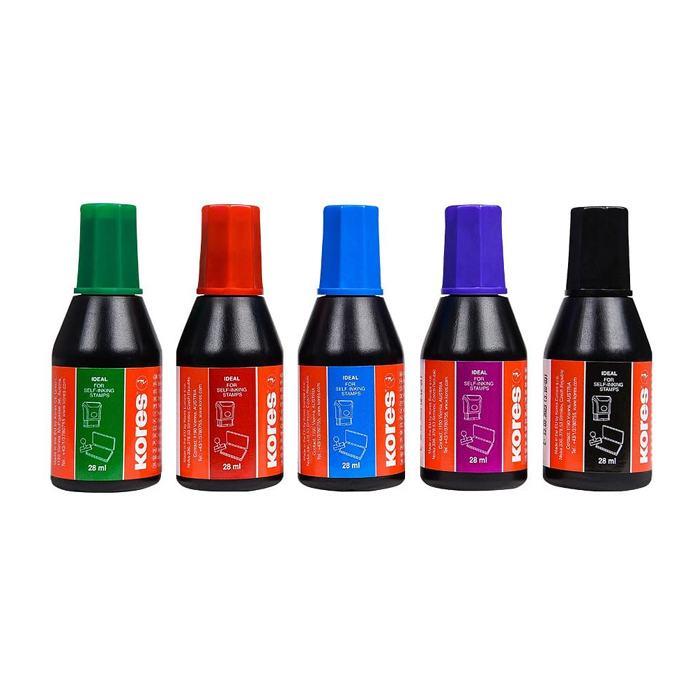 Краска штемпельная, 28 мл, зеленый - 2