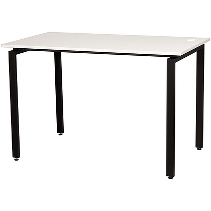 Стол письменный "Лофт Сиэтл ДТ-5", 1200х700х750 мм, черный, белый крафт