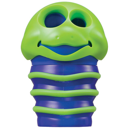 Точилка Maped "Croc", 2 отверстия, с контейнером