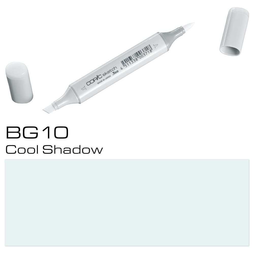 Маркер перманентный "Copic Sketch", BG-10 прохладная тень