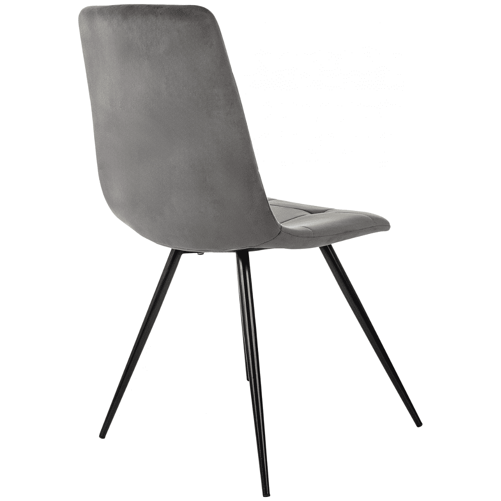 Стул Бюрократ "CH-K1_2", ткань, тёмно-серый, металл, комплект 2 штуки - 4