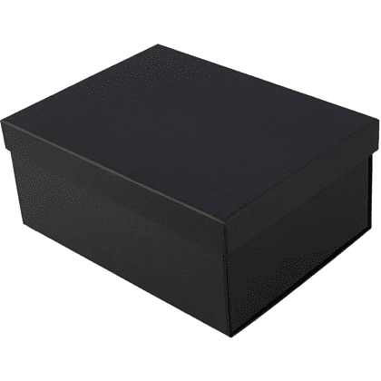 Коробка картонная, 220х160х95 мм, черный