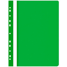 Папка-скоросшиватель с перфорацией "Office Product", A4, зелёный