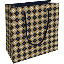 Пакет бумажный подарочный "Gentleman", 20х20х8 см