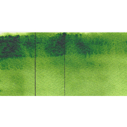 Краски акварельные "Aquarius", 233 травяной зелёный, кювета - 2