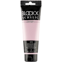 Краски акриловые "Blockx", 472 хинакридон розовый, 120 мл