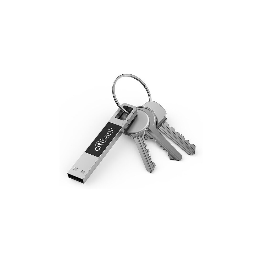 USB Flash накопитель 2.0 16 Gb ZC-010, металл, красный