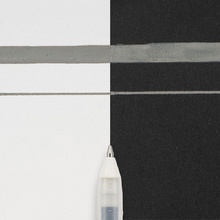 Ручка гелевая "GELLY ROLL SOUFFLE", 1.0 мм, прозрачный, стерж. серый