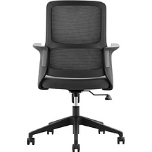 Кресло для персонала EVERPROF Elf, сетка, черный
