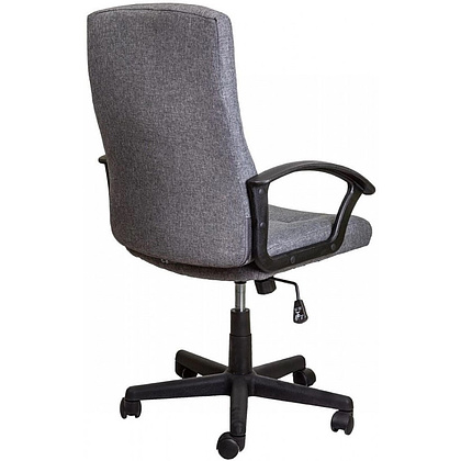 Кресло для руководителя "Polo", ткань, пластик, серый - 4