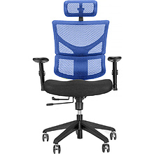 Кресло для руководителя "Ergostyle Sail-E", синий