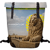 Рюкзак "Pharaoh's cat", ролл-мини, текстиль, разноцветный - 4