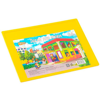 Доска для лепки "Дракончики", пласт., ассорти