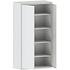 Шкаф архивный "БШ 2", 1000x500x1900 мм, 4 полки