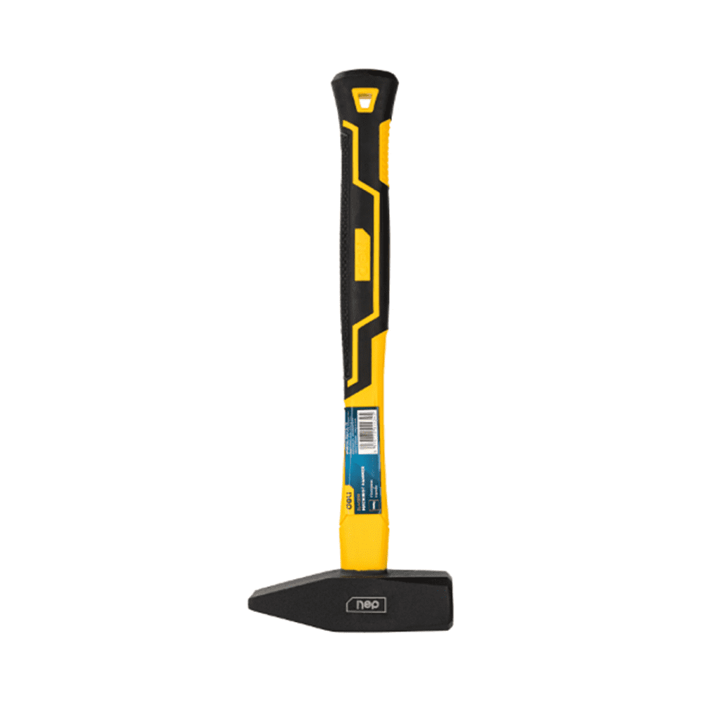 Молоток Deli "EDL442010", 1 кг, фиберглассовая рукоятка