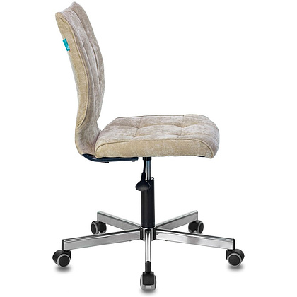 Кресло для персонала "Бюрократ СH-330M/LT", ткань, металл, песочный - 3