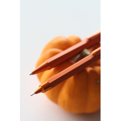 Ручка шариковая Rhodia "scRipt", 0.7 мм, оранжевый, стерж. черный - 4