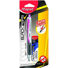 Карандаш автоматический Maped "Black Peps", 0.5 мм, с ластиком