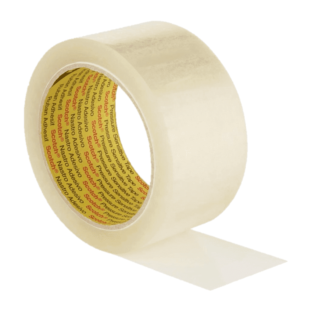 Клейкая лента упаковочная прозрачная "3М Scotch Classic", 48x50 мм/м