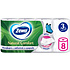 Бумага туалетная Zewa Natural Comfort, 8 рулонов, 3 слоя, белый 