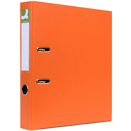Папка-регистратор "Q-Connect ПВХ Эко", A4, 50 мм, оранжевый