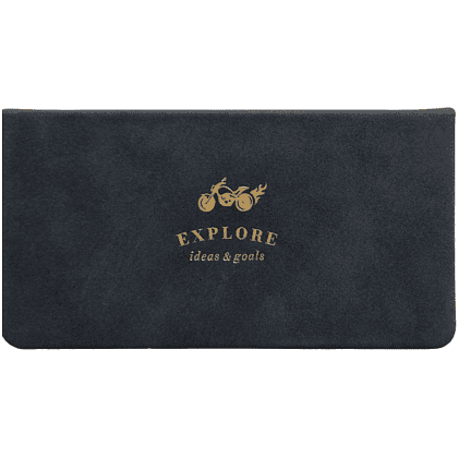 Еженедельник датированный "Explore", А6, 128 страниц, синий, 2026